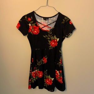 Joe Boxer floral patterned dress size small